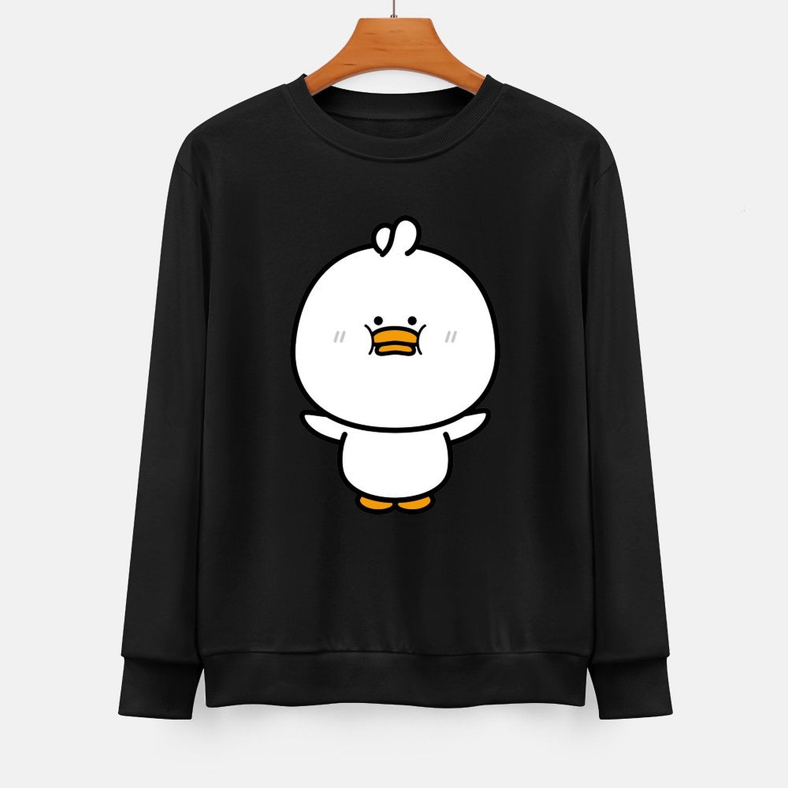 Front Patterned Long Sleeve TopComfortFit CityStyle